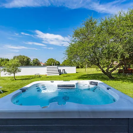 House Mirna With Swimming Pool And Jacuzzi